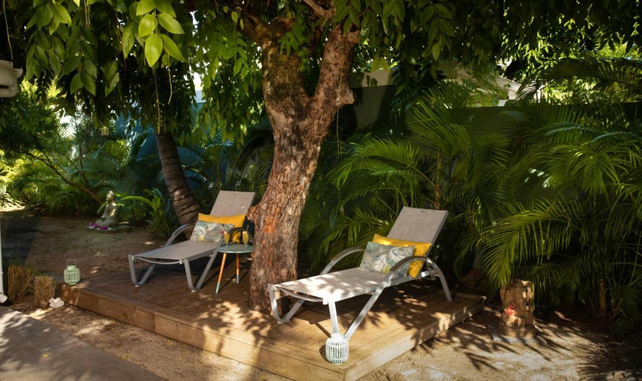 Jolie Case Creole, Lagon A Pied, Jardin Saint-Gilles-les Bains Bagian luar foto