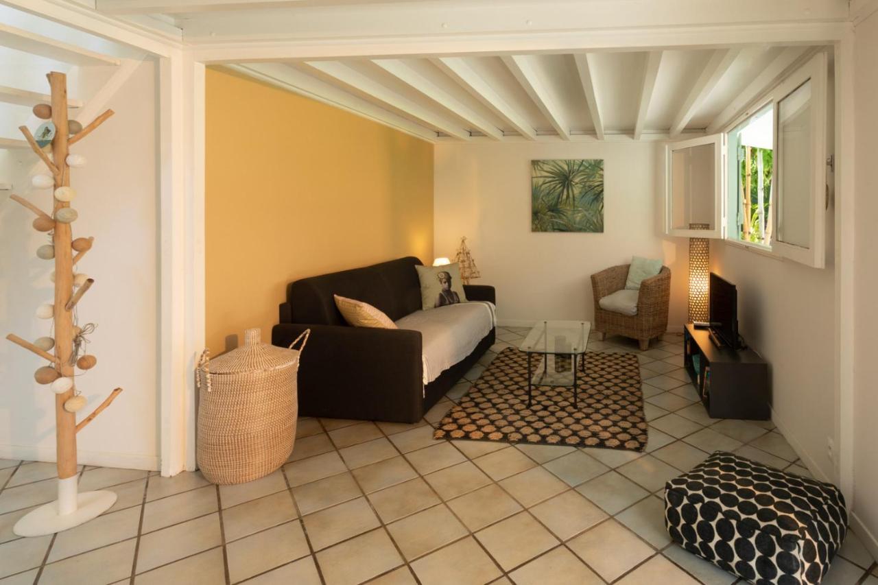 Jolie Case Creole, Lagon A Pied, Jardin Saint-Gilles-les Bains Bagian luar foto