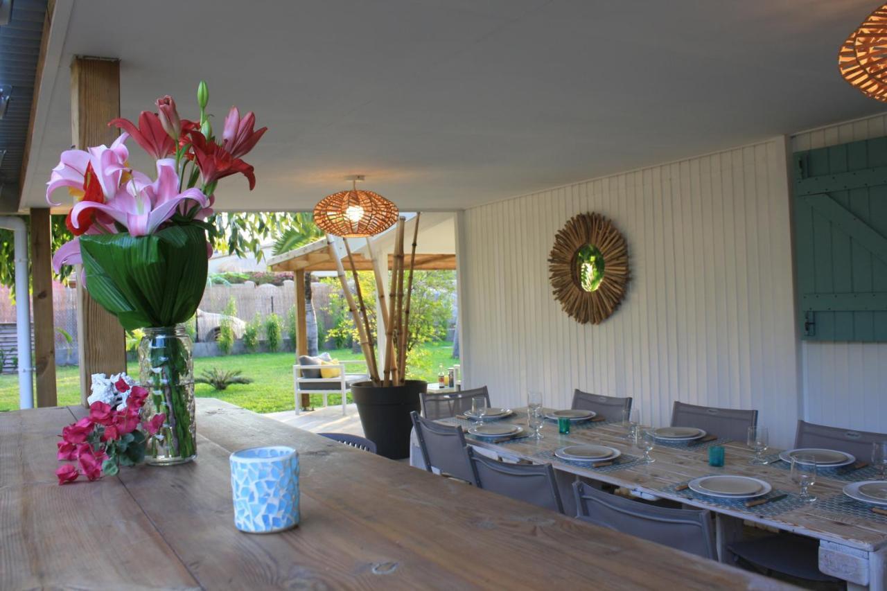 Jolie Case Creole, Lagon A Pied, Jardin Saint-Gilles-les Bains Bagian luar foto